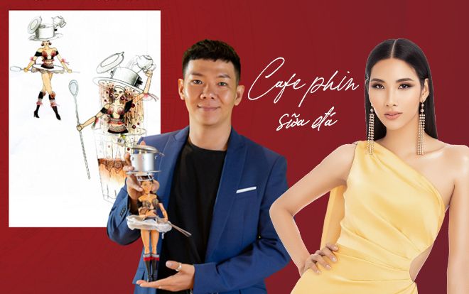 Chủ nhân thiết kế Cafe phin: 'Hoàng Thùy đã ủng hộ, hiệu ứng cafe rơi chắc chắn hiệu quả'