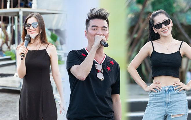 Mặc kệ nắng gắt, Đàm Vĩnh Hưng, Đông Nhi, Chi Pu cùng dàn nghệ sĩ vẫn tươi tắn trong buổi tổng duyệt Miss World Việt Nam