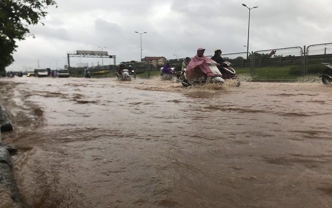 Những nơi nào ở Hà Nội có lượng mưa lớn nhất sau bão số 3?