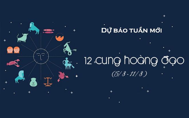 Dự báo tuần mới của 12 cung hoàng đạo (5/8-11/8): Bọ Cạp túi tiền rủng rỉnh, Bảo Bình tình cảm hòa hợp