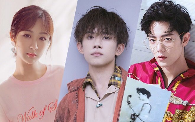 BXH sao Cbiz cuối tháng 7: Tiêu Chiến - Dịch Dương Thiên Tỉ và Dương Tử đứng đầu