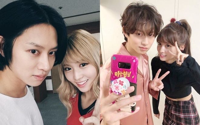 Sau Kang Daniel và Jihyo, đến lượt Heechul và Momo (TWICE) bí mật hẹn hò?