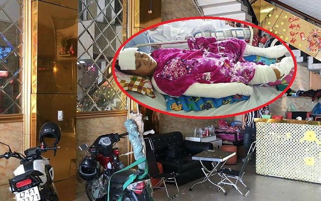 Nam thanh niên bất ngờ bị nhóm côn đồ mang mã tấu xông đến chém tới tấp gây thương tích nặng