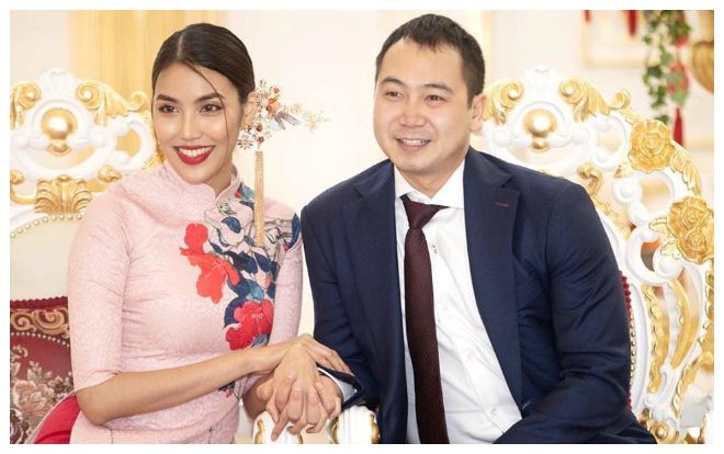 Ông xã Lan Khuê khoe ảnh siêu âm và hạnh phúc tiết lộ giới tính con yêu
