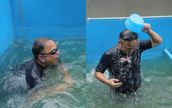 Khó tin: Chuyên gia Nhật Bản bơi lặn, tắm dưới sông Tô Lịch trước sự ngỡ ngàng của người dân Thủ đô