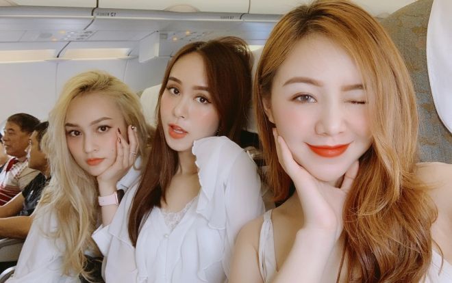 Hội bạn thân toàn gái xinh và sang chảnh của nàng 'em gái mưa' Quỳnh Kool