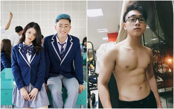Chân dung hot boy 6 múi vừa trở thành người yêu của Linh Ka trong MV cover đứng top 1 trending