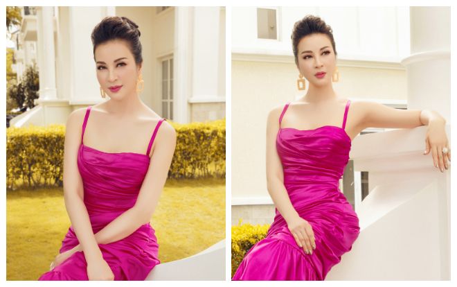 MC Thanh Mai khoe khéo biệt thự triệu đô và vóc dáng chuẩn mực tuổi 46