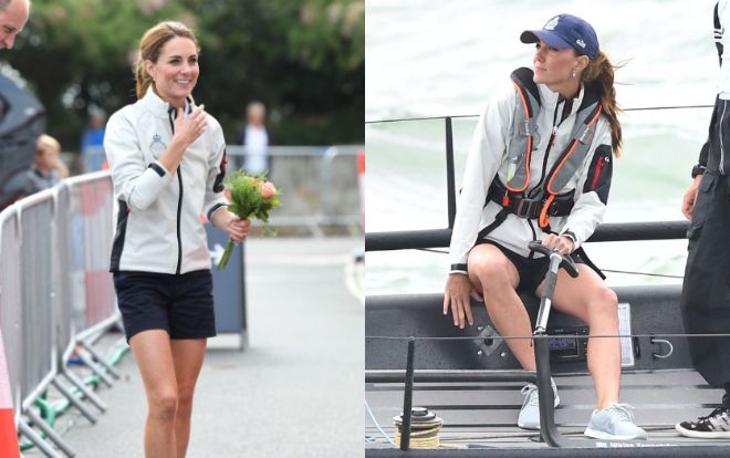 Hơn 11 năm sau Công nương Kate mới dám mặc quần short, lộ cặp chân dài nuột nà