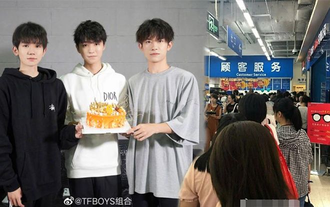 WC nam phải đổi thành cho nữ sử dụng vì fan girl đến quá đông tại concert TFBoys