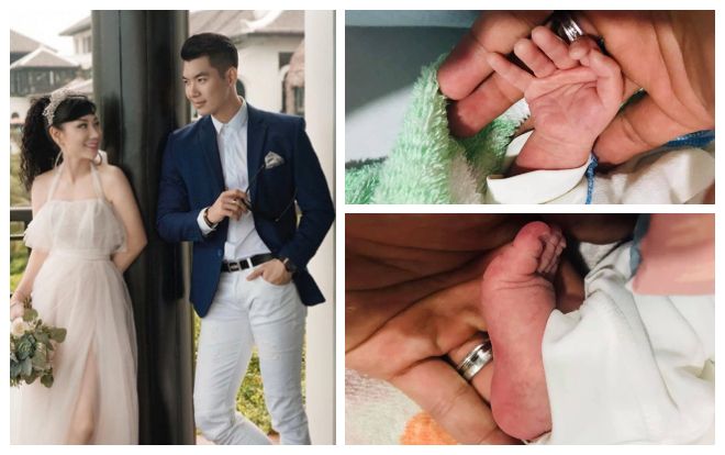 Vợ đại gia hơn 15 tuổi của Trương Nam Thành sinh đôi con trai đầu lòng
