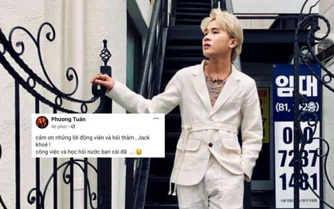 Qua những ngày sóng gió bủa vây, fan ấm lòng khoảnh khắc: 'Jack khoẻ, giờ lo đi học hỏi nước bạn trước đã…'