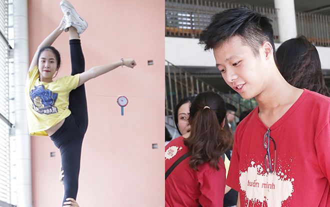 Các 'tân binh' trường THPT chuyên Hà Nội - Amsterdam hào hứng tham gia 'Hội chợ các CLB' dịp năm học mới