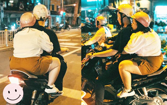 Hành động ngọt ngào của cặp đôi trên đường phố Sài Gòn khiến dân mạng phấn khích, thay đổi suy nghĩ 'quá béo không tìm được người yêu'