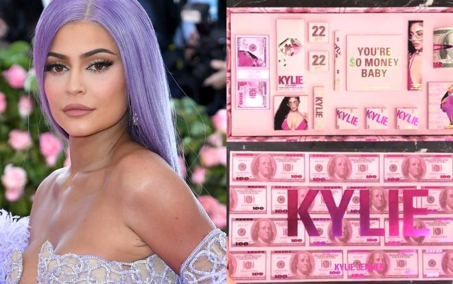 Kylie Jenner ra mắt BST in hình tiền đô la Mỹ trên mỹ phẩm gây ý kiến trái chiều