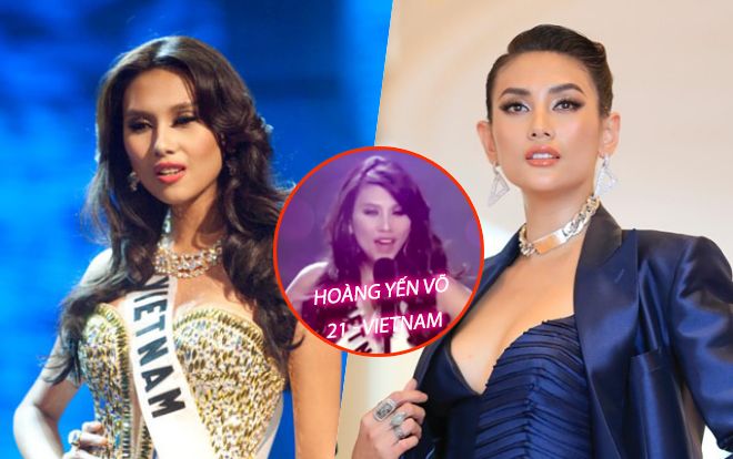 Á hậu Võ Hoàng Yến '21 tuổi' hào sảng hô vang Việt Nam sau 10 năm chinh chiến Miss Universe