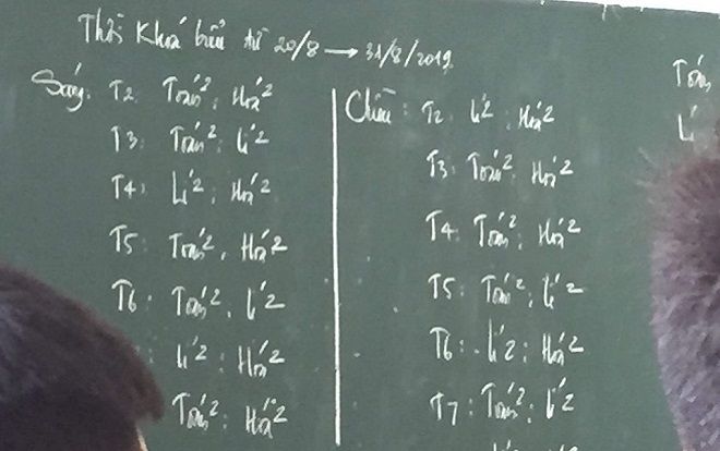 'Đứng hình' với thời khóa biểu của năm học mới: Toàn Toán - Lý - Hóa thế này các em biết sống sao?