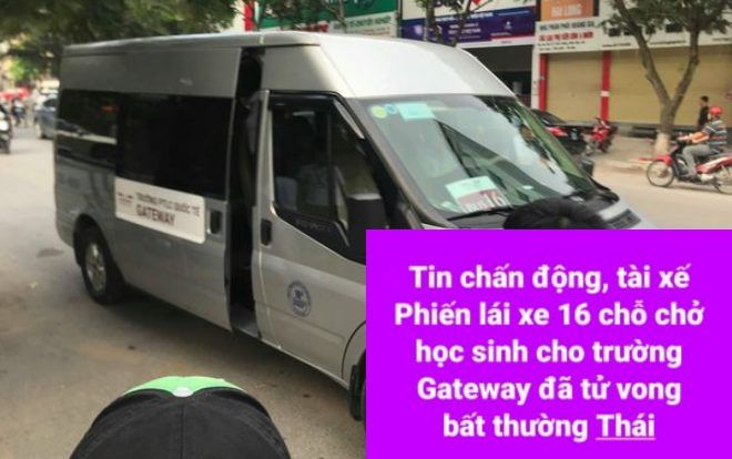 Công an bác tin tài xế trường Gateway để quên bé trai 6 tuổi trên ô tô đã tử vong