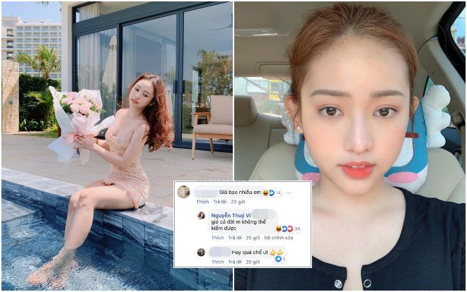 Đây là phản ứng siêu 'gắt' và thông minh của Thuý Vi khi bị anti-fan cà khịa: 'Giá bao nhiêu em?'