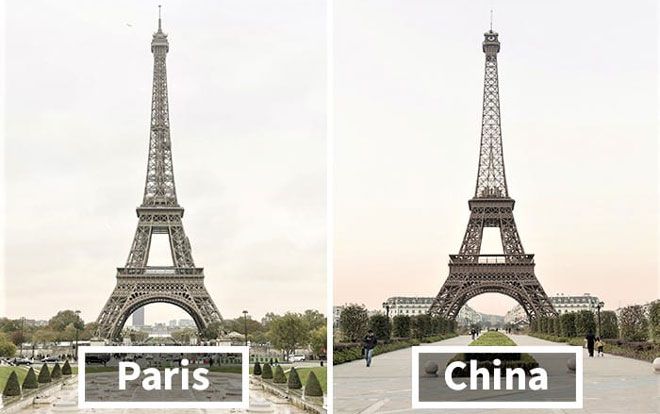 17 công trình nổi tiếng thế giới bị Trung Quốc 'đạo nhái' không thương tiếc: Tháp Eiffel, Nhà Trắng cũng không thoát