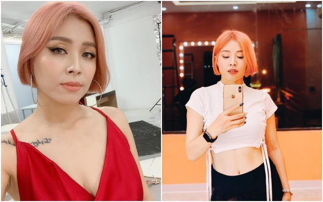 Sau nghi vấn lộ clip nóng, MC Hoàng Linh 'Chúng tôi là chiến sỹ' bất ngờ nổi loạn với mái tóc ngắn nhuộm rực rỡ