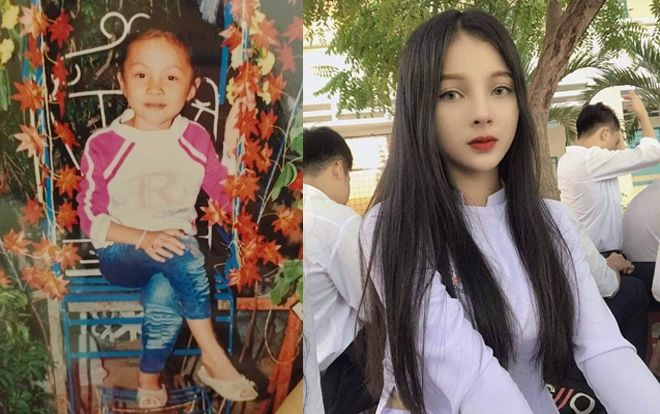 Thuở bé bị hàng xóm chê xấu, nữ sinh dậy thì 'lột xác' khiến dân mạng trầm trồ: Đẹp như lai Tây, được ví là Nancy bản Việt