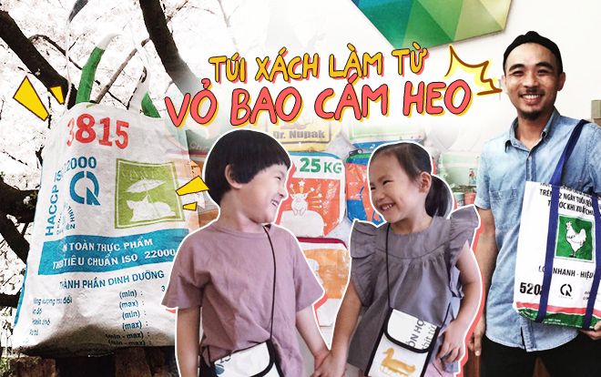 Quá yêu Việt Nam, người phụ nữ Nhật Bản biến vỏ cám heo thành những chiếc túi xách cực trendy