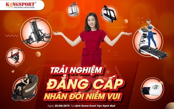 Cơ hội  ‘rinh’ quà xịn tại chương trình ‘Ngày hội Sức khỏe cùng Kingsport’