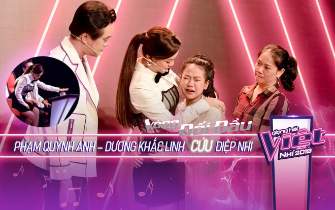 Phạm Quỳnh Anh nghẹn ngào nước mắt dùng quyền CỨU duy nhất: Diệp Nhi xuất sắc lọt Top 21
