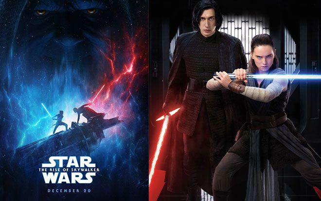 Star Wars: The Rise of Skywalker công bố poster ảo diệu cùng trích đoạn Rey sử dụng Double-bladed lightsaber