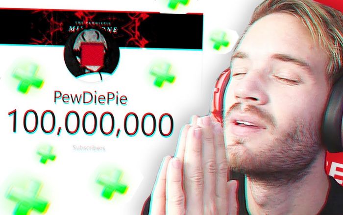 PewDiePie vừa chính thức cán mốc 100 triệu lượt theo dõi trên YouTube