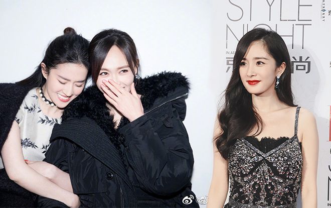 Cùng là khuê mật nhưng Đường Yên 'bơ' Dương Mịch, lại chúc mừng sinh nhật Lưu Diệc Phi