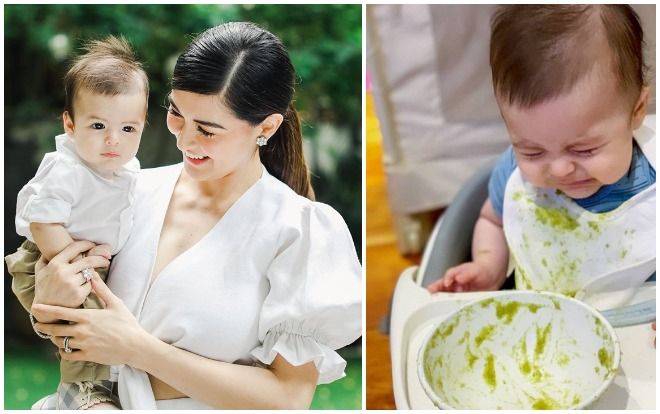 Cho con trai ăn dặm khi mới 4 tháng tuổi 'Mỹ nhân đẹp nhất Philippines' Marian Rivera bị chỉ trích gay gắt