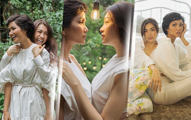 H’Hen Niê 'trở lại' với tóc tém, khoe mặt mộc đẹp dịu dàng cùng ‘mẹ chồng’ Lệ Hằng