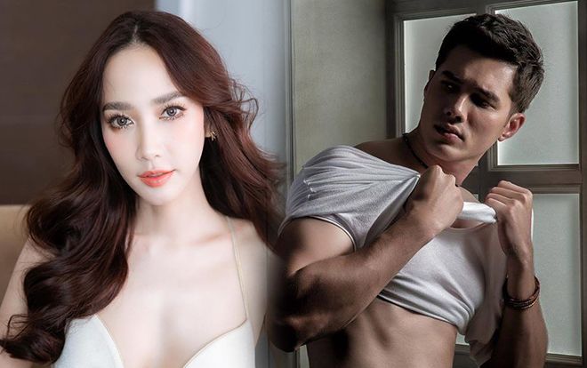 Mik Thongraya vui mừng khi lần đầu hợp tác cùng 'nữ hoàng giải trí' Thái Lan Aum Patchrapa trong phim truyền hình mới