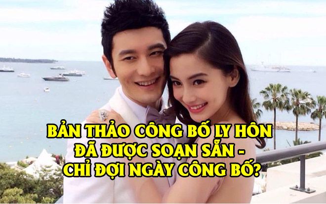 'Huỳnh Hiểu Minh - Angelababy ly hôn' chuẩn bị được công bố? Phía nữ dựa vào con để 'tẩy trắng' hình ảnh?