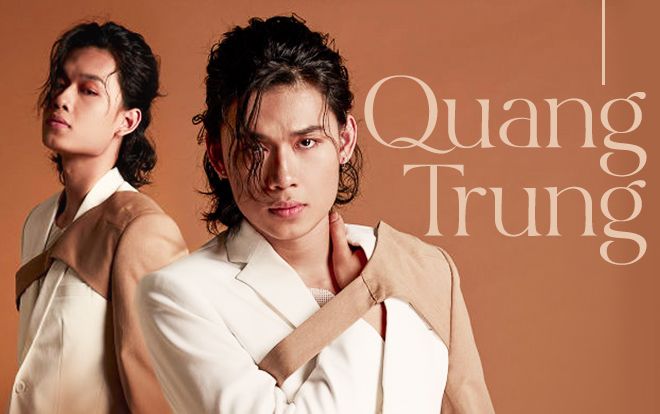 Quang Trung tạo dáng ngầu khác thường, lên tiếng đính chính về tin đồn thành công từ tiền của gia đình