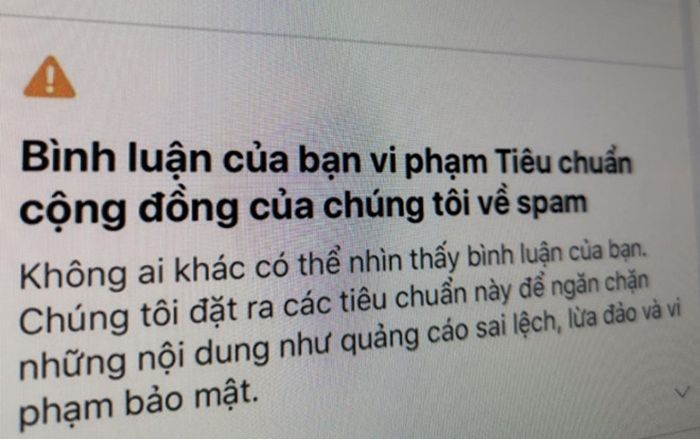 Người dùng Facebook Việt Nam bức xúc vì bị chặn bình luận vô cớ