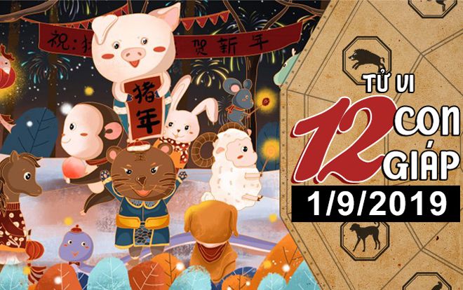 Xem tử vi hôm nay chủ nhật ngày 1/9/2019 của 12 con giáp: Tỵ đề phòng bị nói xấu, Ngọ gặp chuyện âu lo