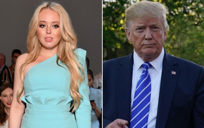 Ông Trump bác tin đồn không chụp ảnh chung cùng con gái Tiffany vì 'quá béo'