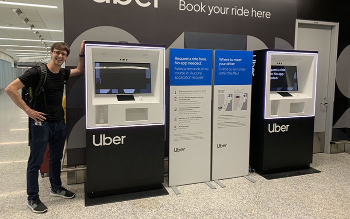Chuyện chưa từng có: Bạn đã có thể gọi xe qua Uber mà không cần điện thoại