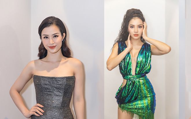 Đông Nhi khoe thềm ngực gợi cảm bên Phương Trinh Jolie hở ngang xẻ dọc