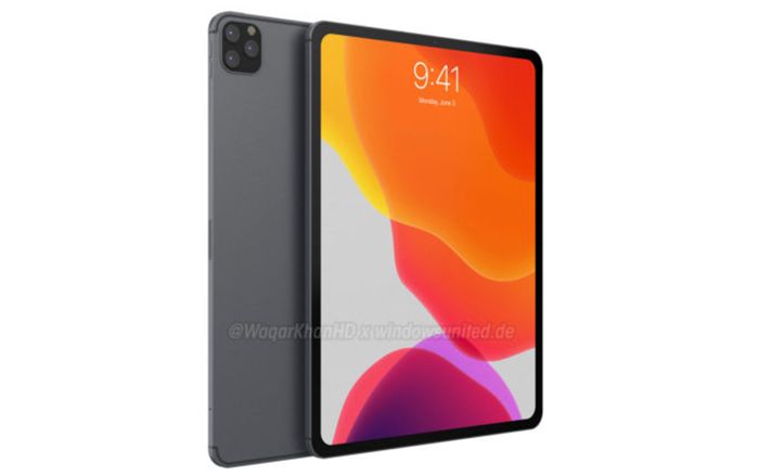 Cận cảnh iPad Pro (2019) có 3 camera sau không kém gì iPhone 11