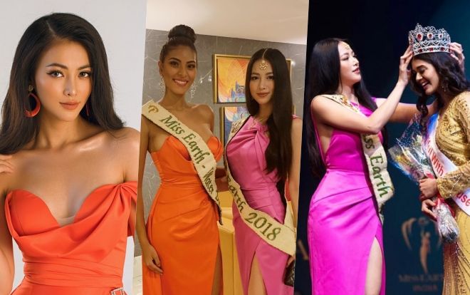 Miss Earth Phương Khánh ghi điểm khi cho Hoa hậu Colombia mượn váy: 'Việc mình cần làm mà!'