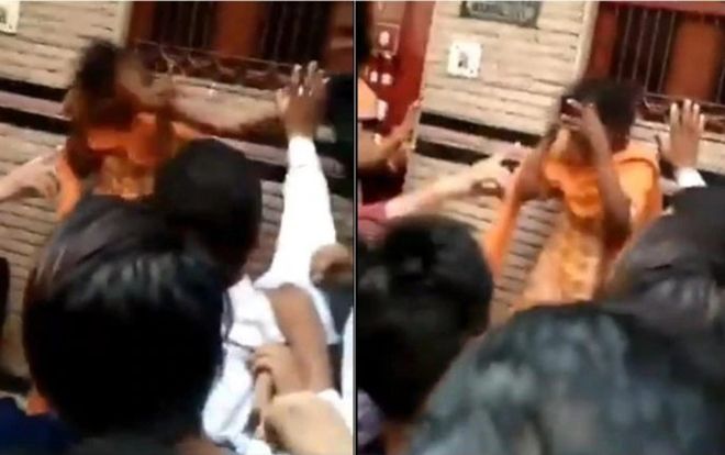 Bà bầu bị người dân vây đánh tàn nhẫn vì lý do oan ức