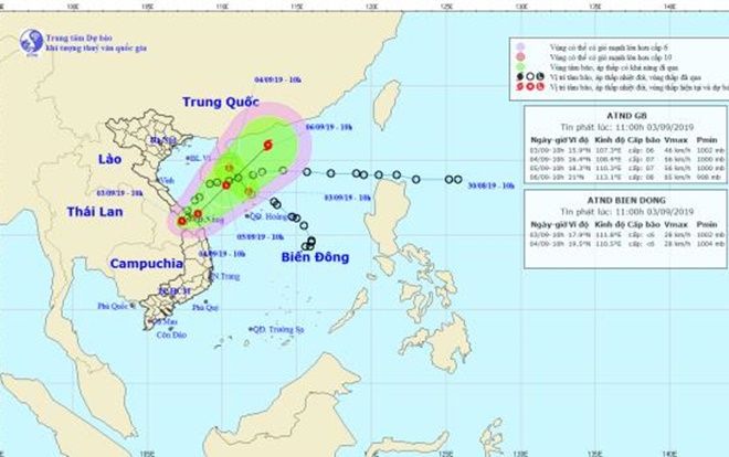 'Song trùng' áp thấp nhiệt đới diễn biến khó lường, Bộ trưởng NN&PTNT họp khẩn