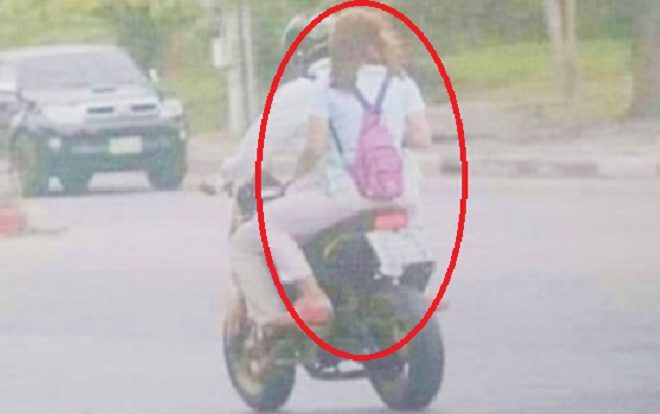 Vợ 'ngã ngửa' khi xem bức ảnh ghi hình chồng vi phạm luật giao thông