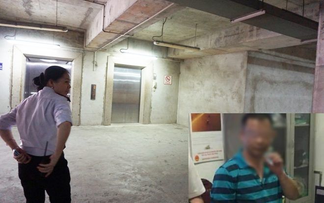 Gã đàn ông bị tố sàm sỡ cô gái trong góc hầm chung cư Mipec Long Biên bị tạm giữ vì vẫn chưa tỉnh rượu khi làm việc với công an