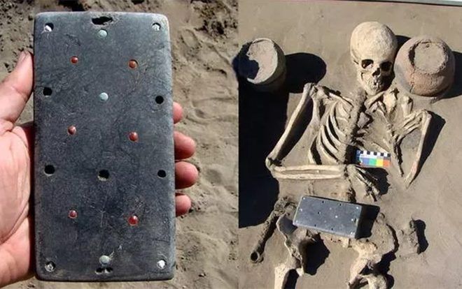 Phát hiện 'iPhone' niên đại 2.137 năm trong lăng mộ của thiếu phụ