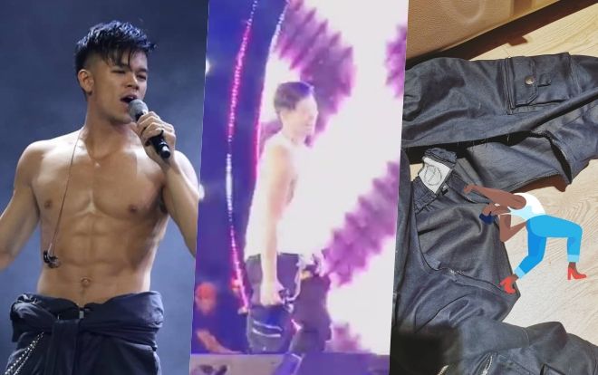 Clip: Trọng Hiếu nhảy sung đến rách toạc cả quần, bản lĩnh 'che chắn' hát trọn vẹn vì fan